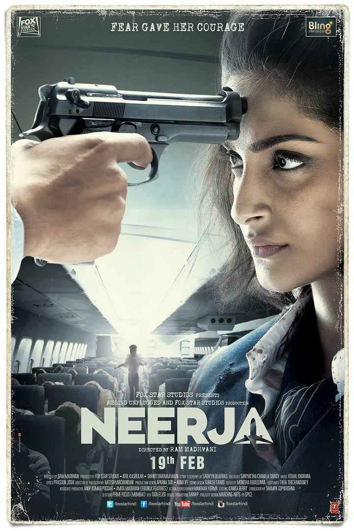 Neerja 2016 HD DvD scr 720p Audio 5.1 full movie download